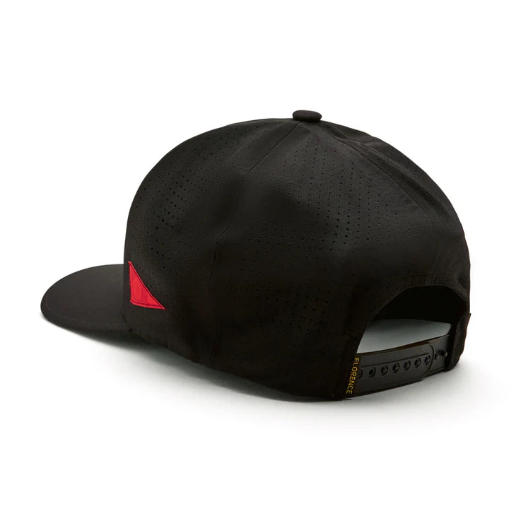 Florence Marine X Performance Airtex Hat - Black - Star Surf + Skate