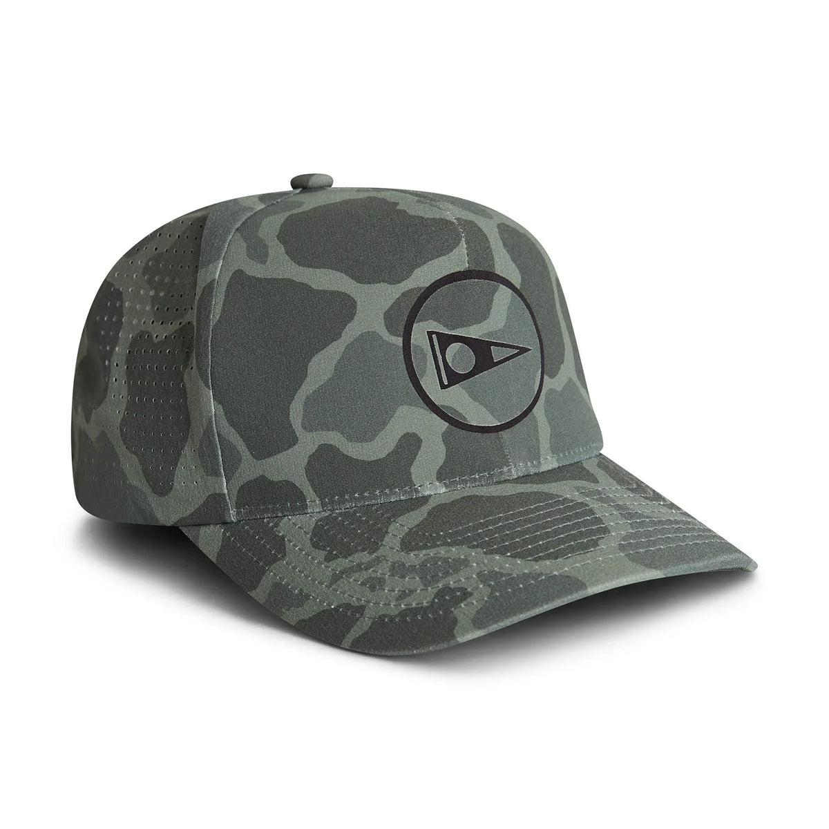 Florence Marine X Cordura Airtex Delta Trucker Hat - Mountain Camo