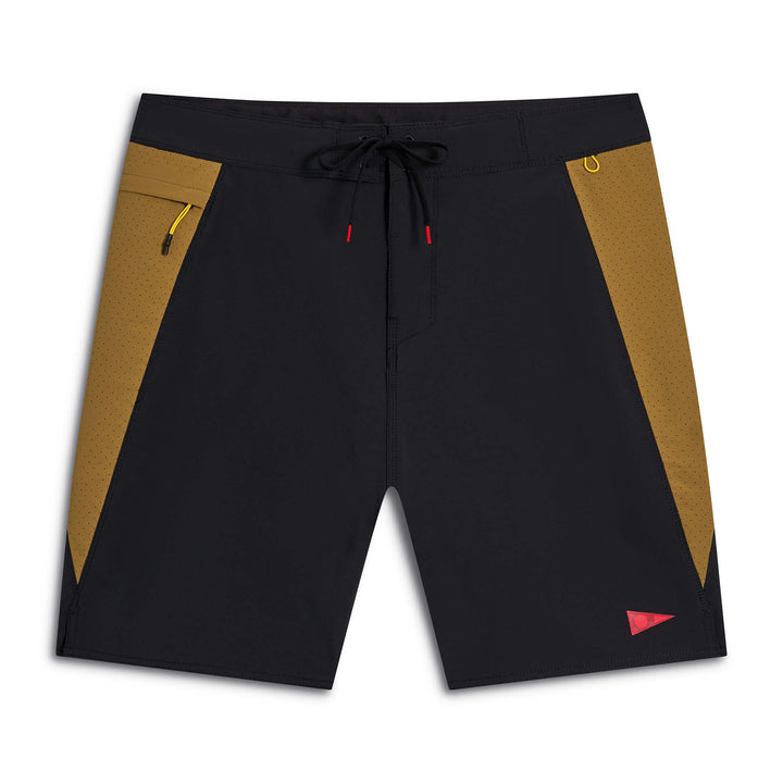 Florence Marine X Cordura Airtex Boardshort - Black/Tan
