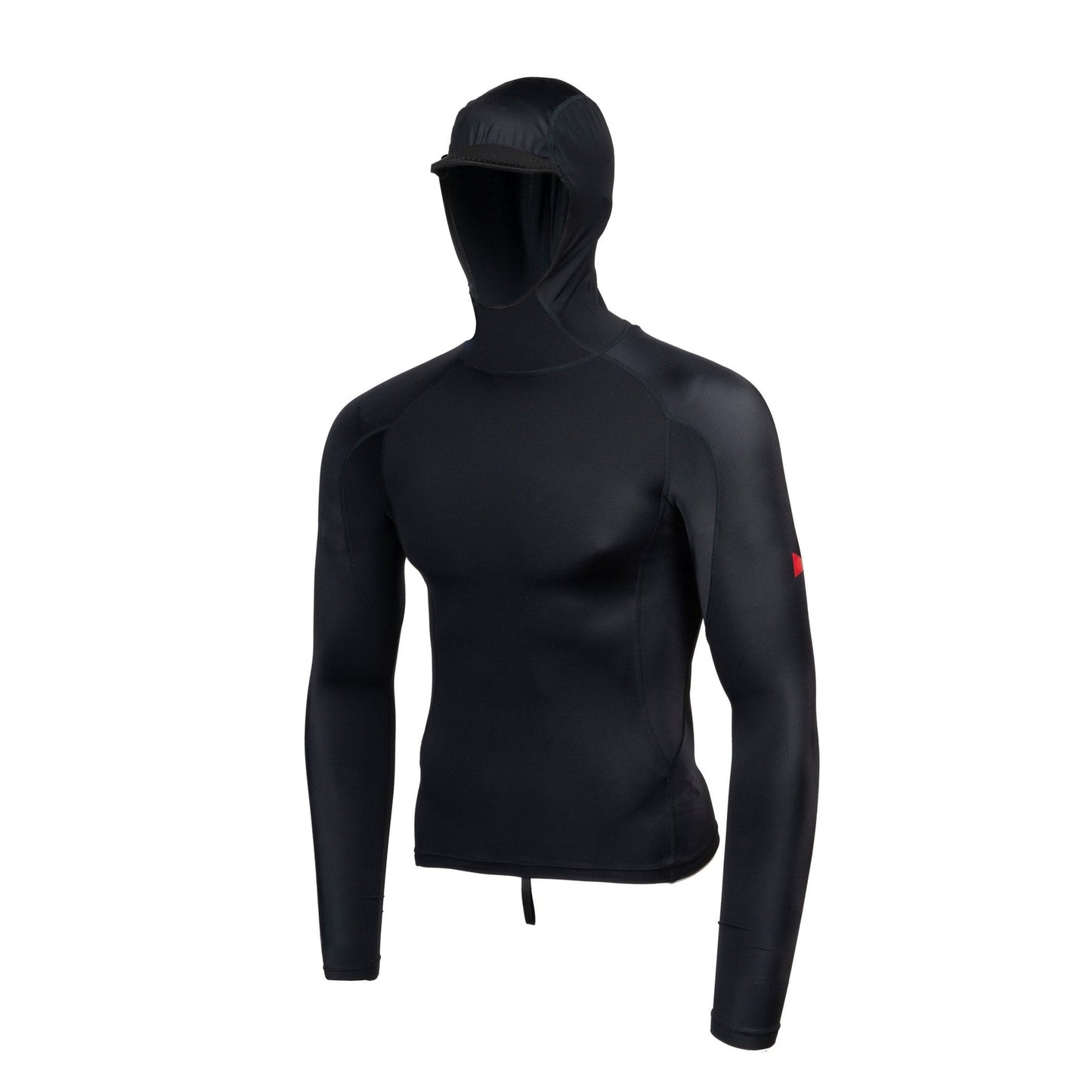 Florence Marine X LS Utility Pocket Hooded Rashguard - Black - Star Surf + Skate