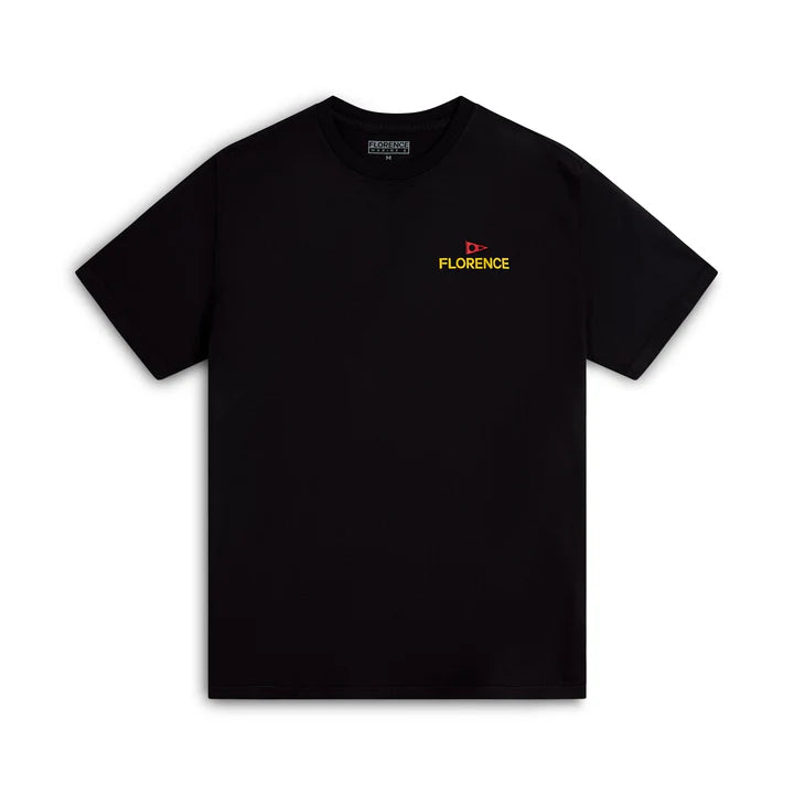 Florence Marine X Crew SS Tee - Black - Star Surf + Skate
