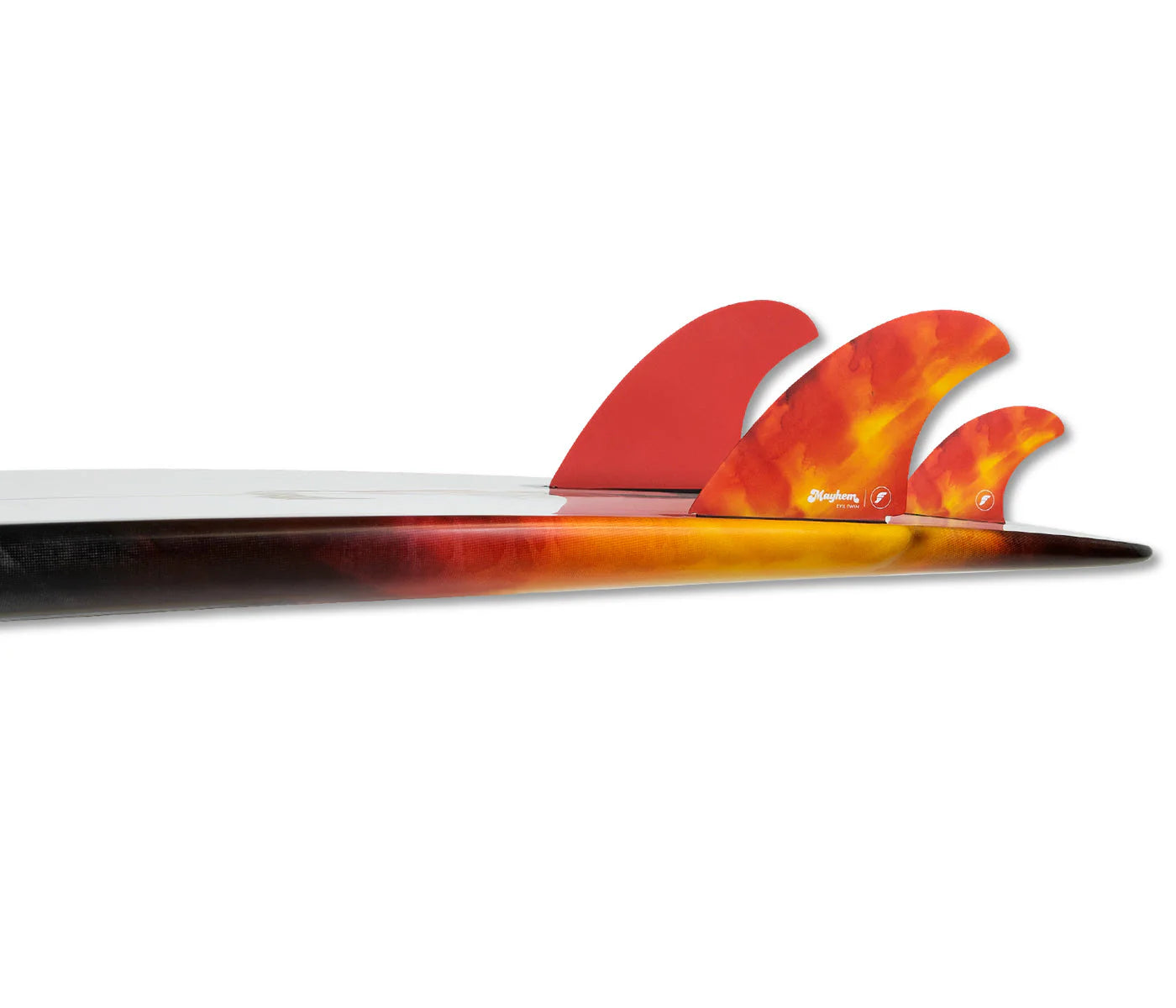 Futures Mayhen Evil Twin + 1 - Red/Orange - Star Surf + Skate