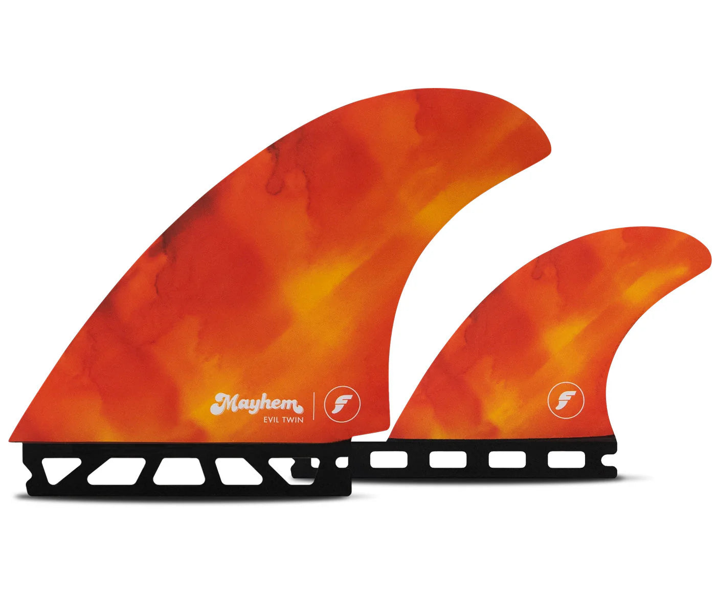 Futures Mayhen Evil Twin + 1 - Red/Orange - Star Surf + Skate