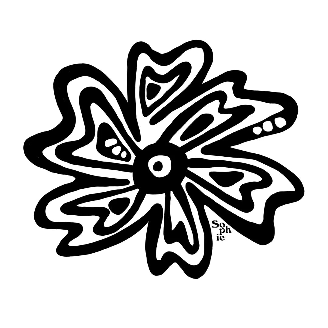 Sophie Fletcher Design Euphoria Stickers - Black