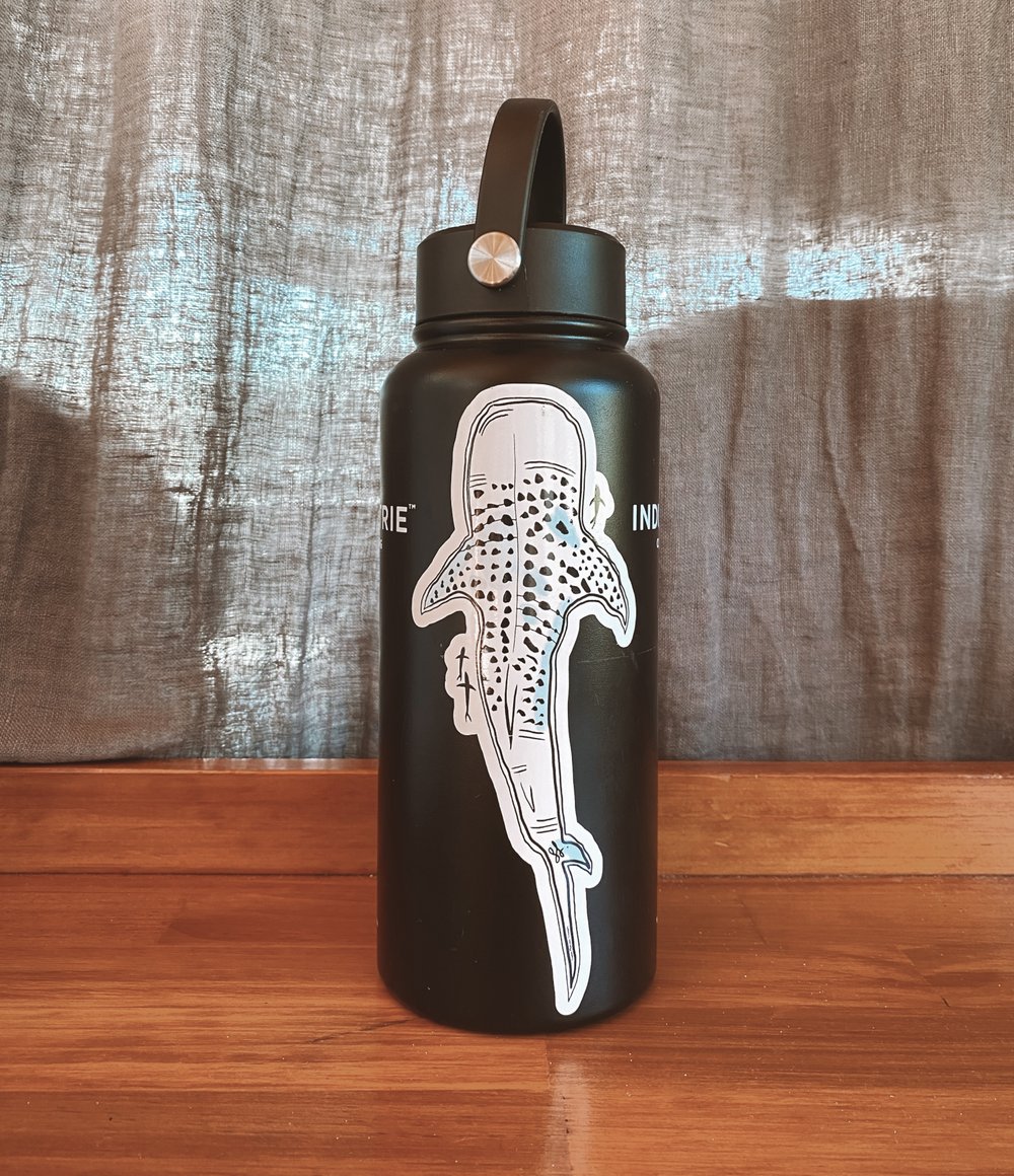 Sophie Fletcher Design Whale Shark Stickers - Black - Star Surf + Skate