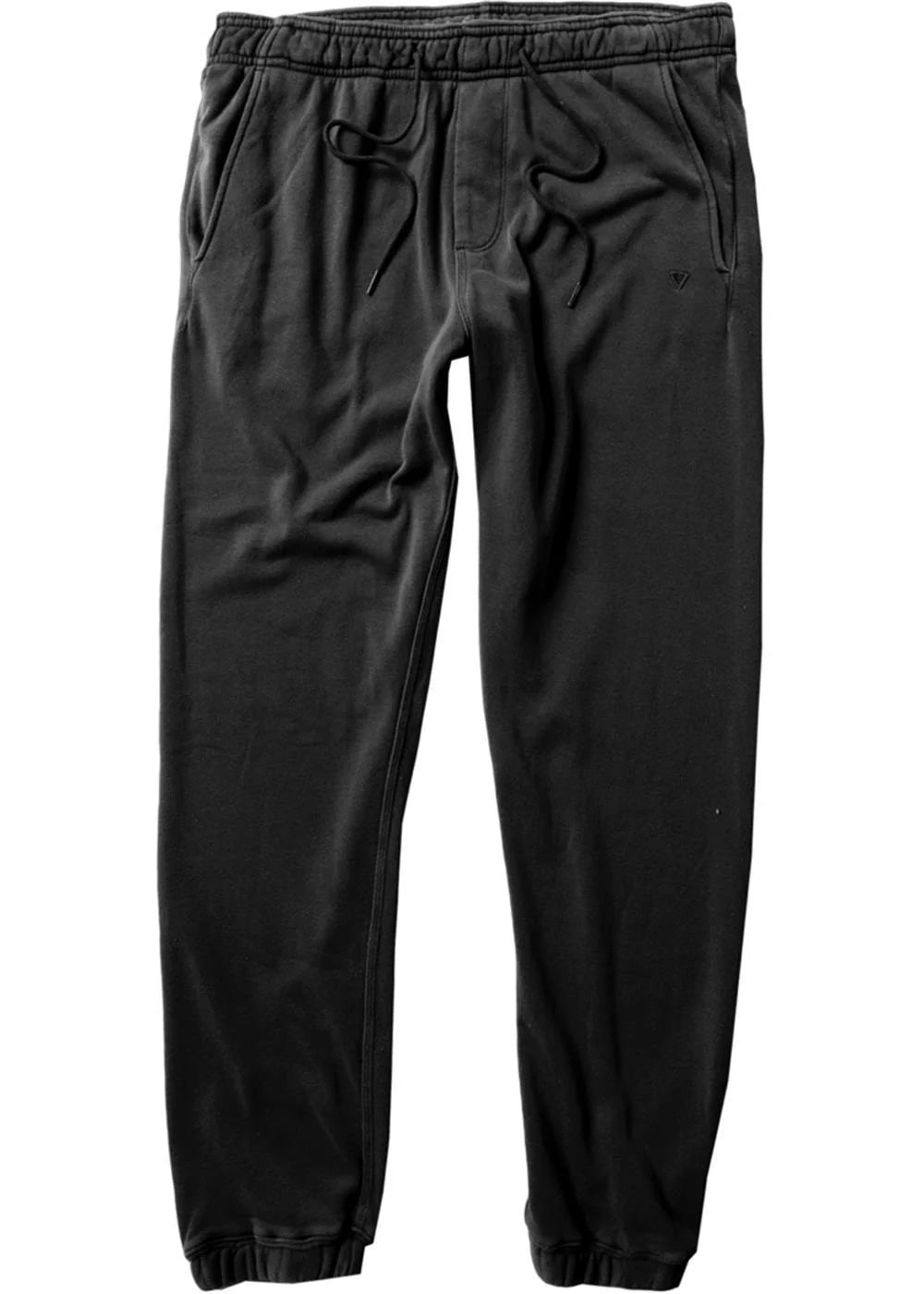 Vissla Lo Key Fleece Trackie - Black - Star Surf + Skate