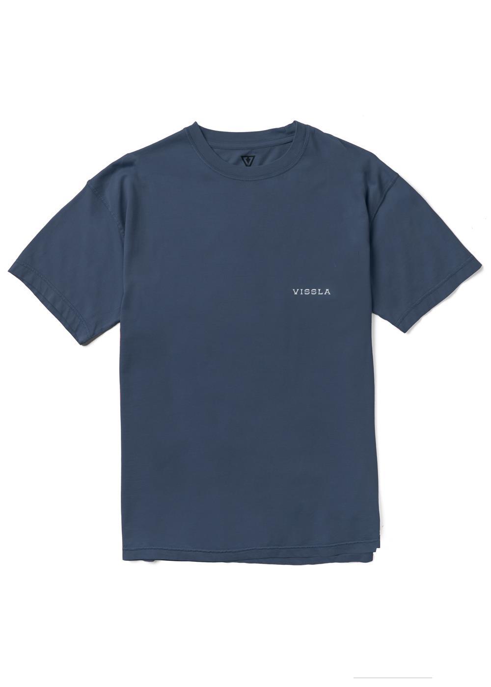 Vissla Out the Window Organic Blend SS Tee - Navy - Star Surf + Skate