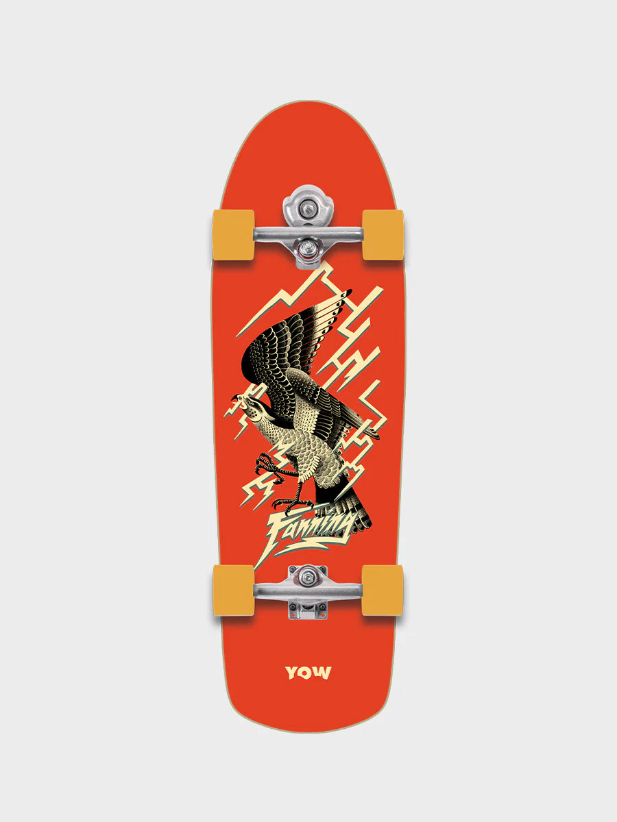 Yow Fanning Falcon Performer 33.5" Signature Series Surf Skate Surf Trainer - Black - Star Surf + Skate