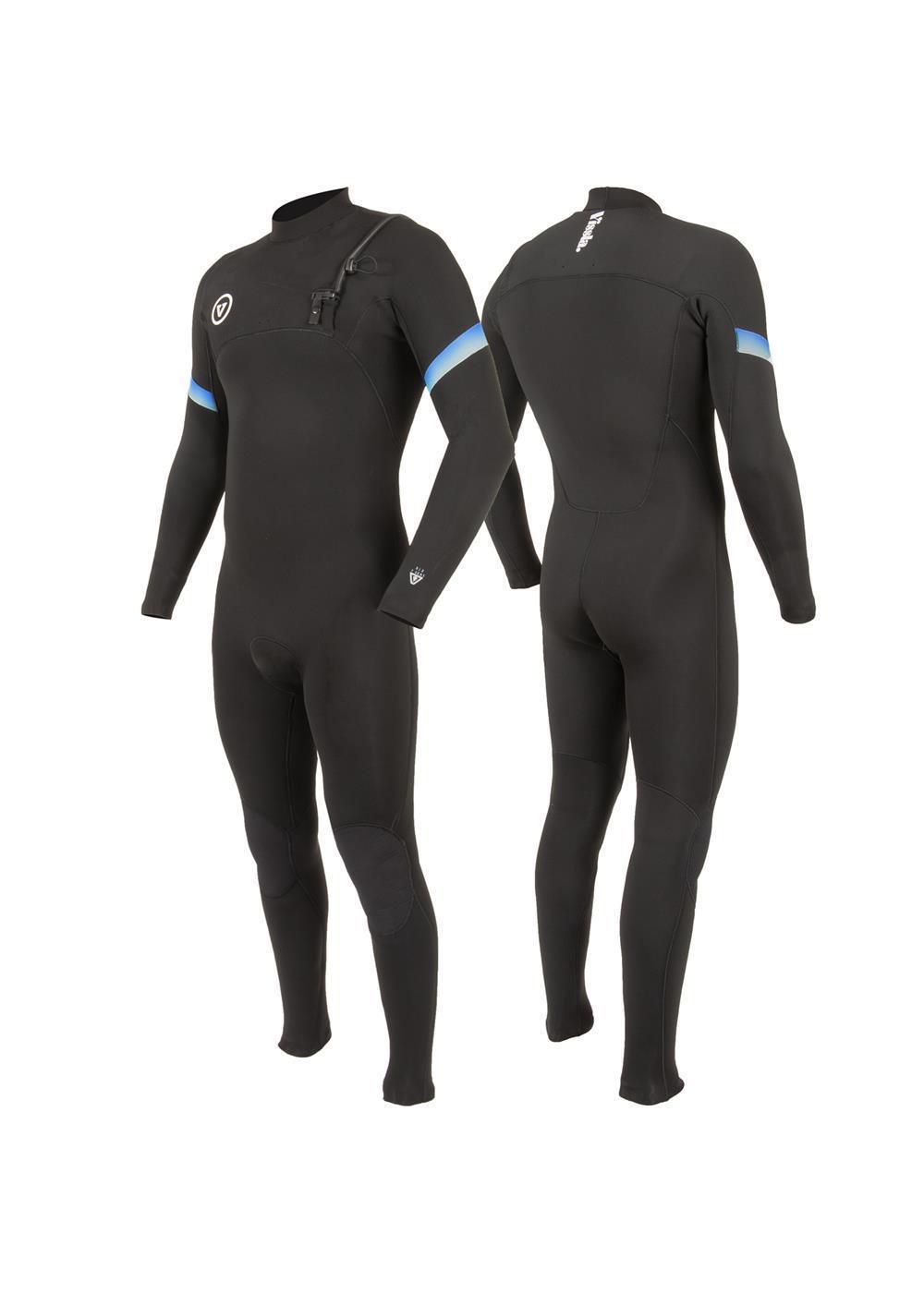 Vissla 7 Seas Raditude 4-3 Full Chest Zip - Black 2 - Star Surf + Skate
