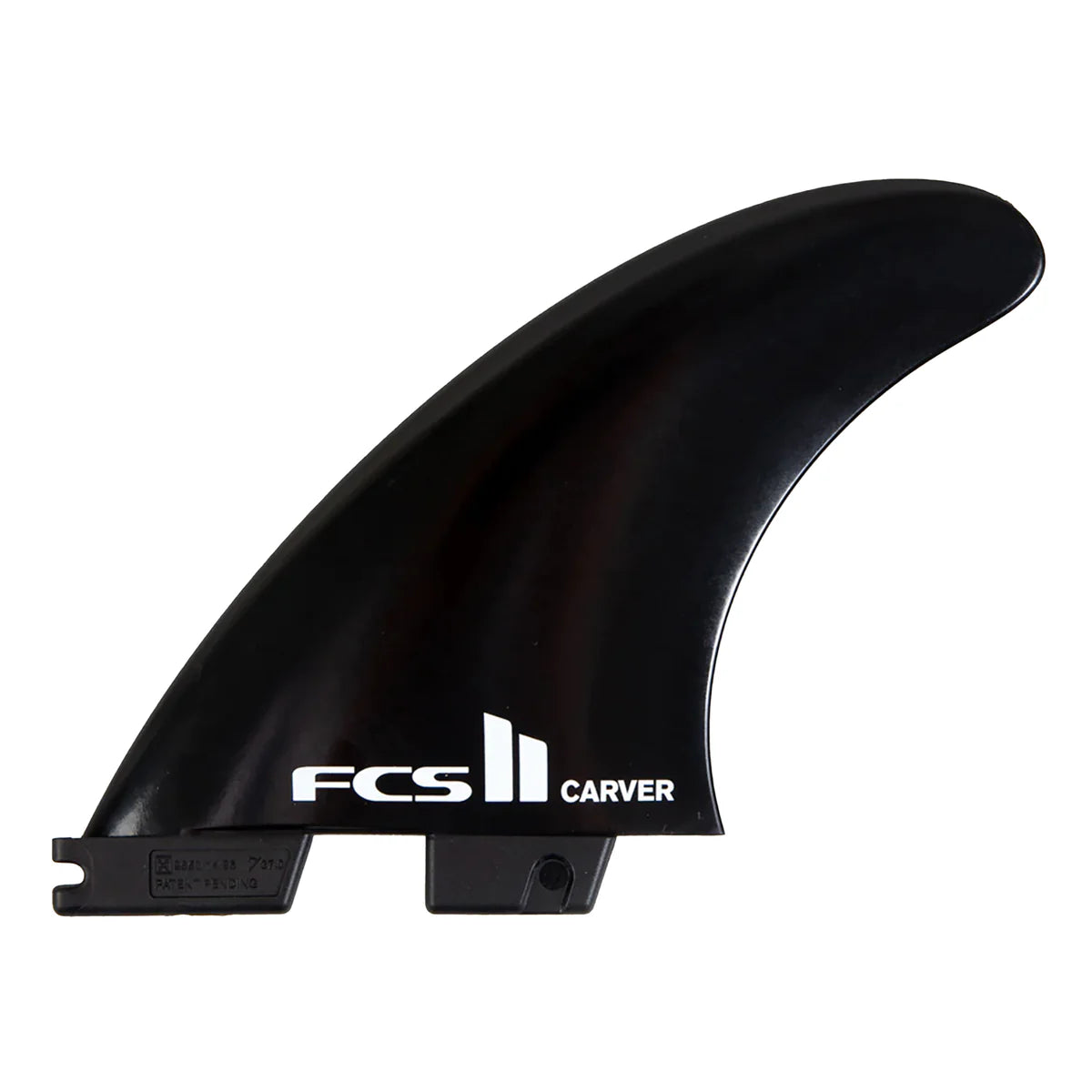 FCS ll Carver Tri Retail Fins - Black - Star Surf + Skate