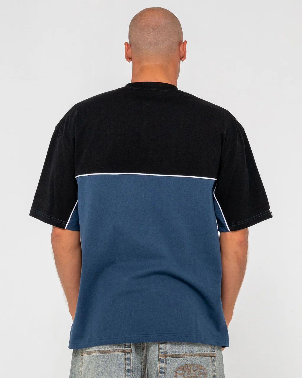 Rusty Infinity SS Tee - China Blue - Star Surf + Skate