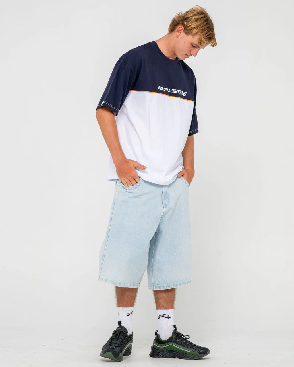 Rusty Infinity SS Tee - White