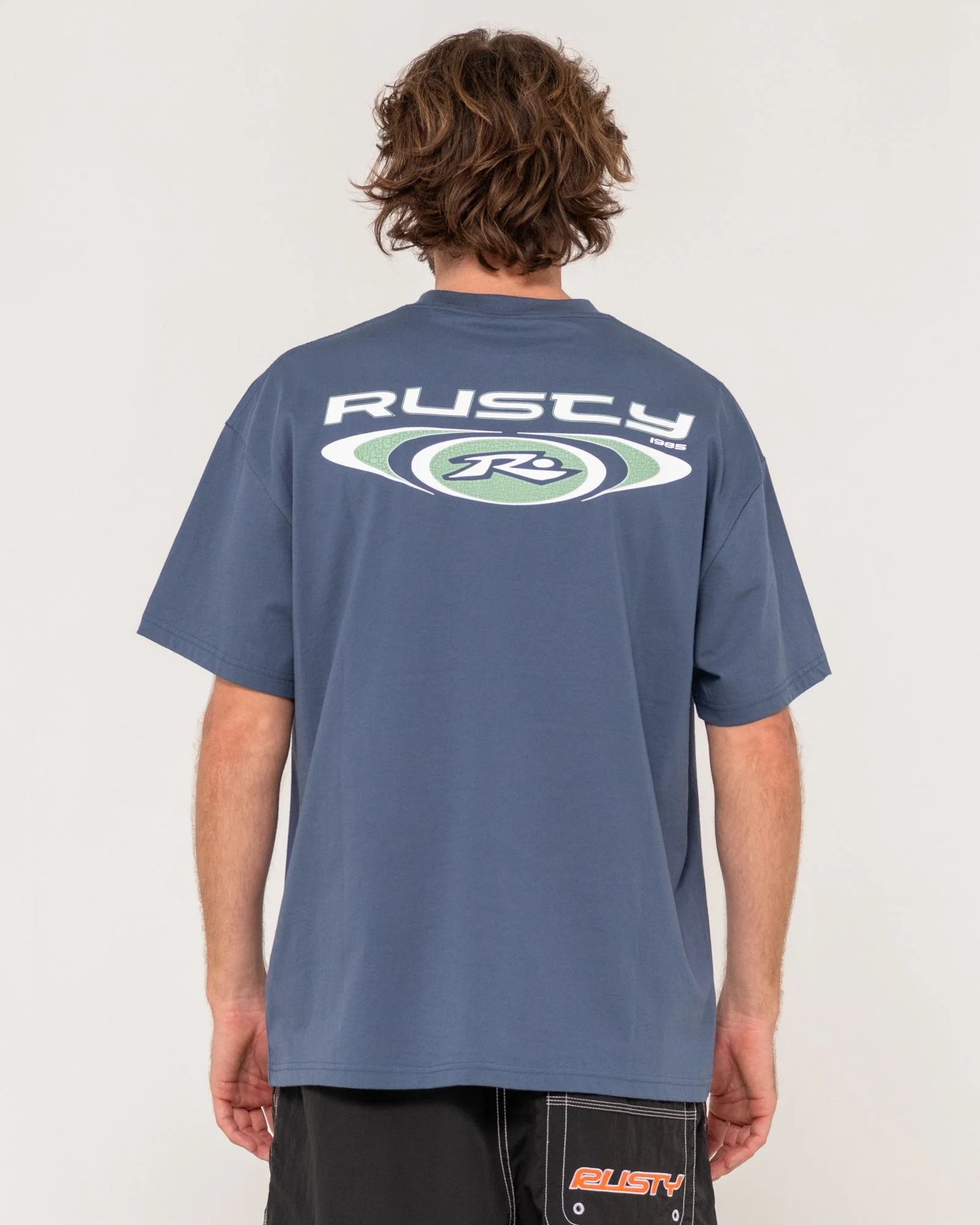 Rusty Irie Eye SS Tee - Blue - Star Surf + Skate