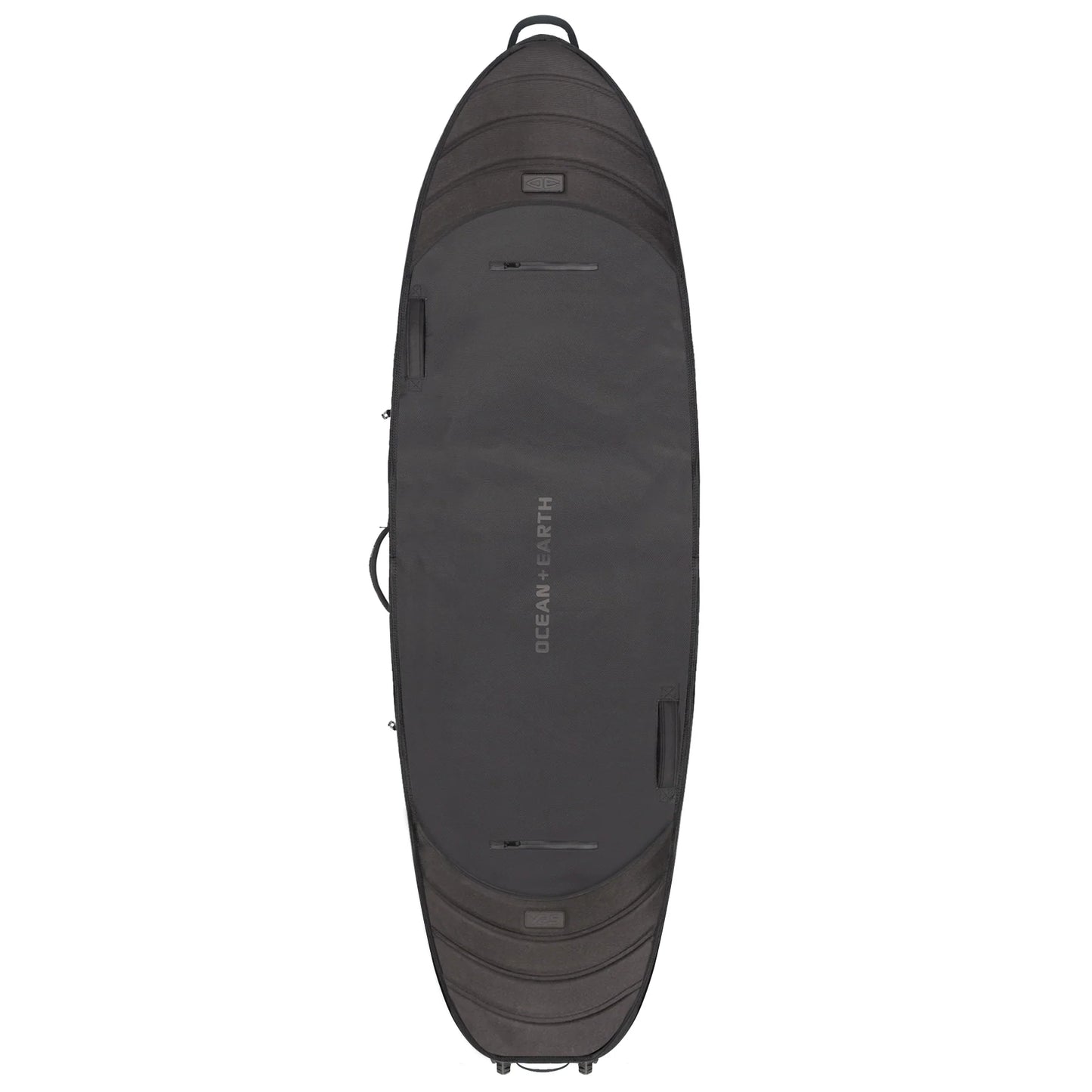 Ocean & Earth Apex FS Travel Cover - 3 Wheel - Black - 7'0" - Star Surf + Skate