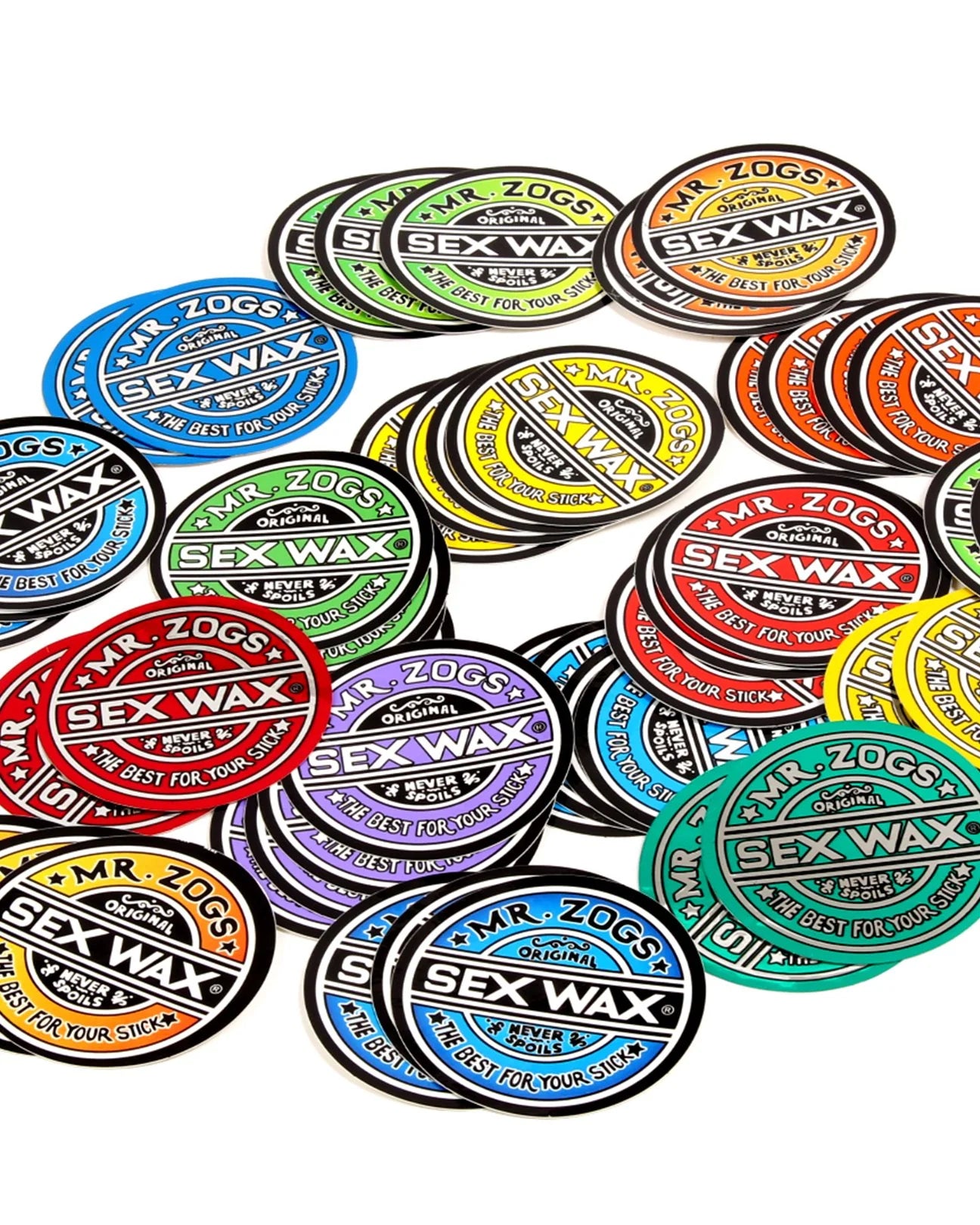 Creatures Sexwax 3" Circle Sticker - Star Surf + Skate