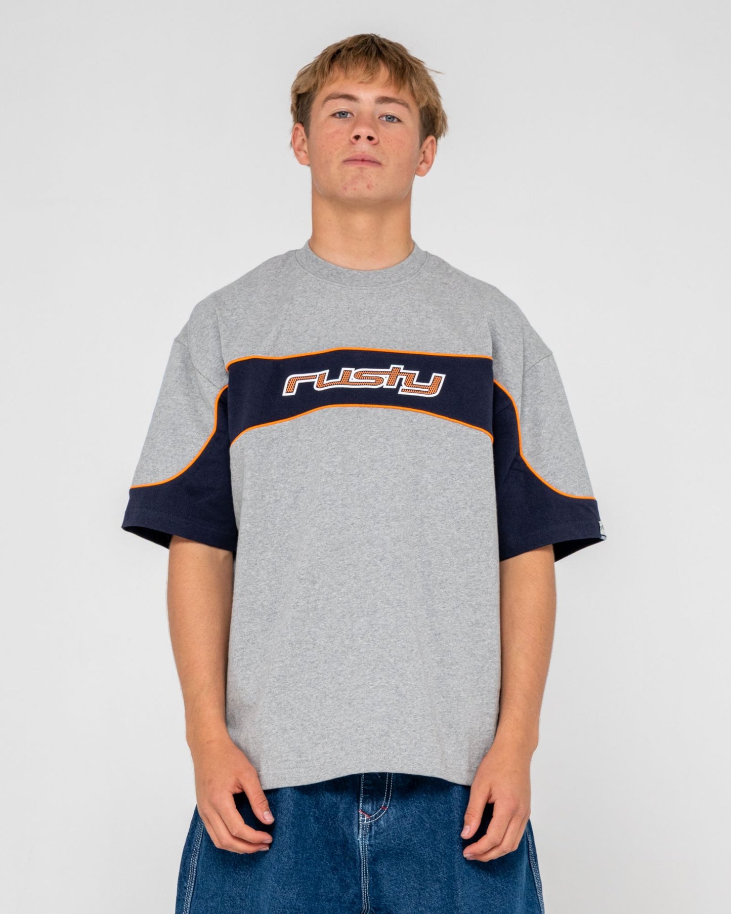 Rusty Kinetic SS Heavy Tee - GMA - Star Surf + Skate