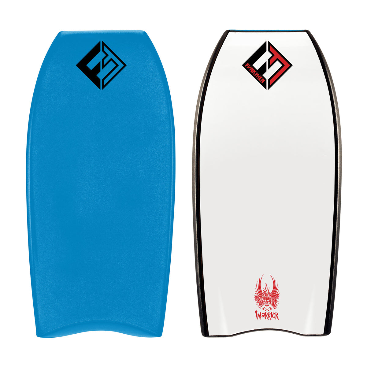 Funkshen Warrior ZED Core Bodyboard - Star Surf + Skate