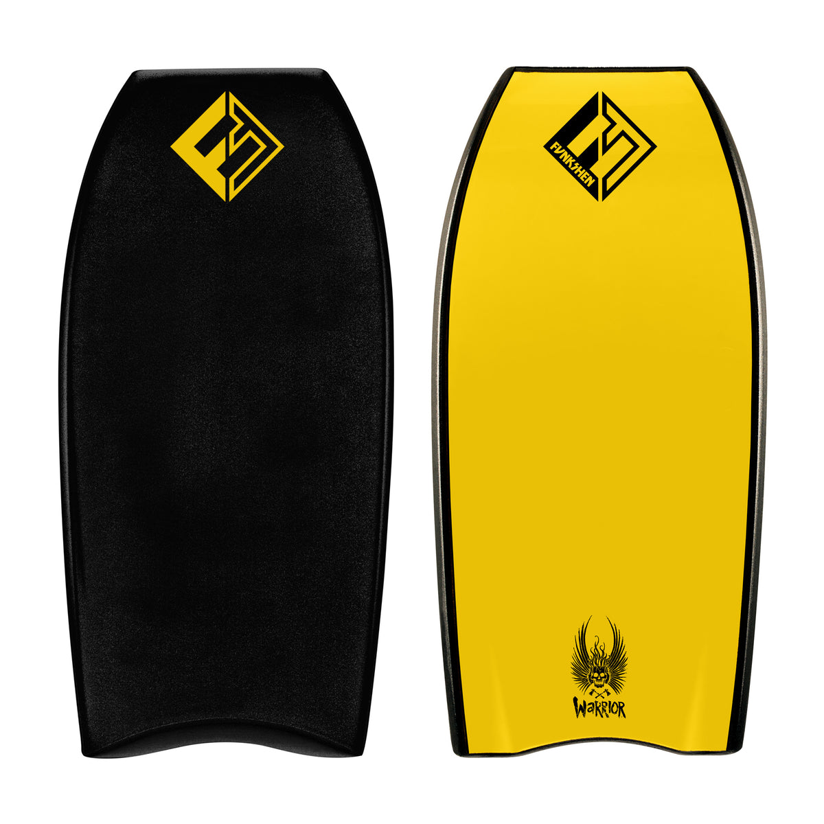 Funkshen Warrior ZED Core Bodyboard - Star Surf + Skate