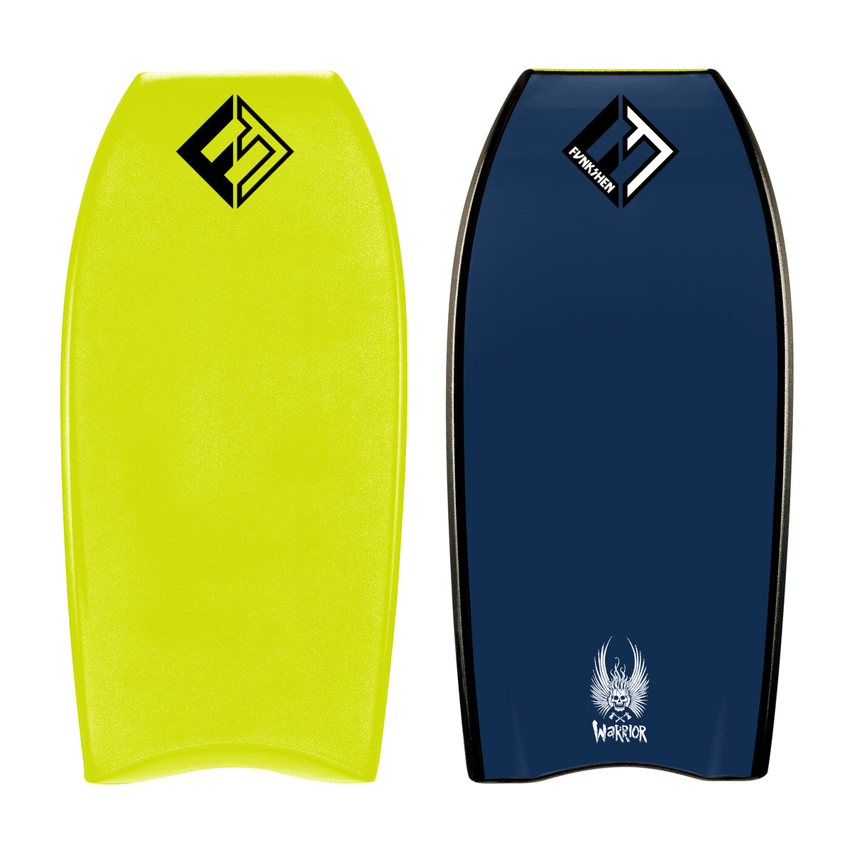 Funkshen Warrior ZED Core Bodyboard - Star Surf + Skate
