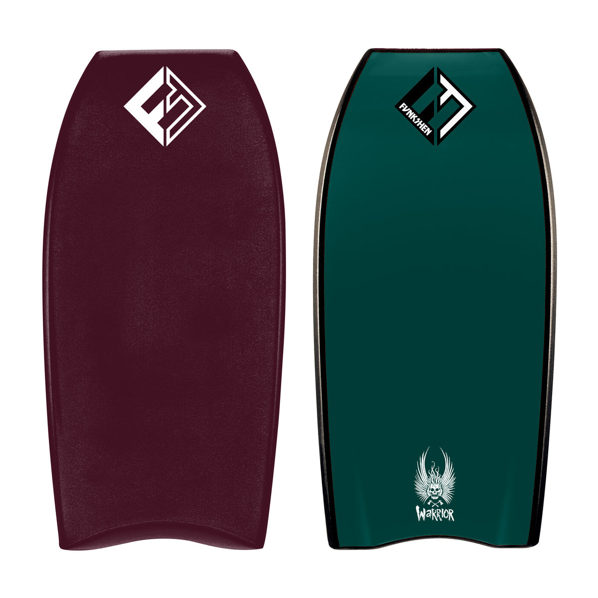 Funkshen Warrior ZED Core Bodyboard - Star Surf + Skate