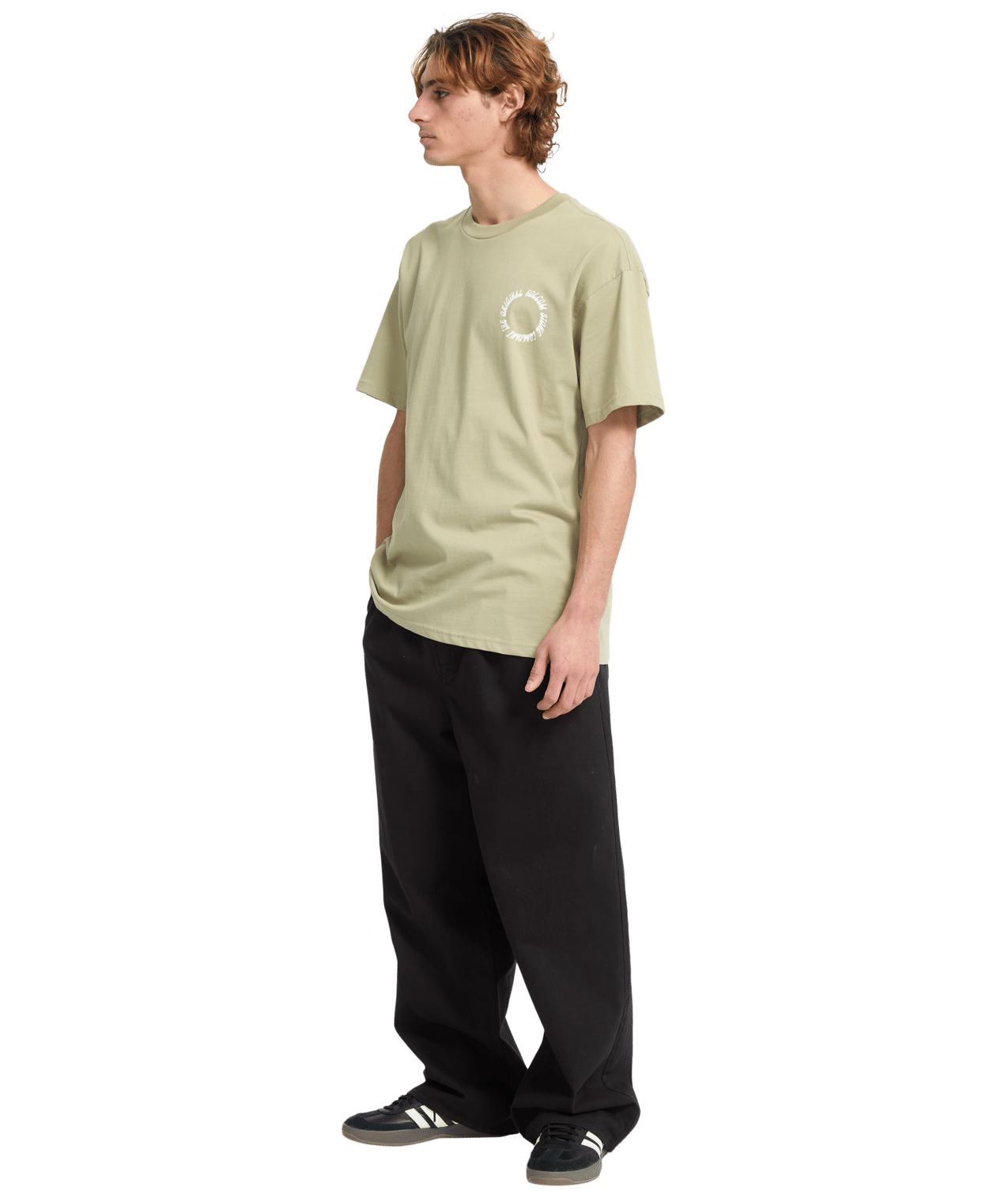 Volcom Round Out SS Tee - Green Tea - Star Surf + Skate