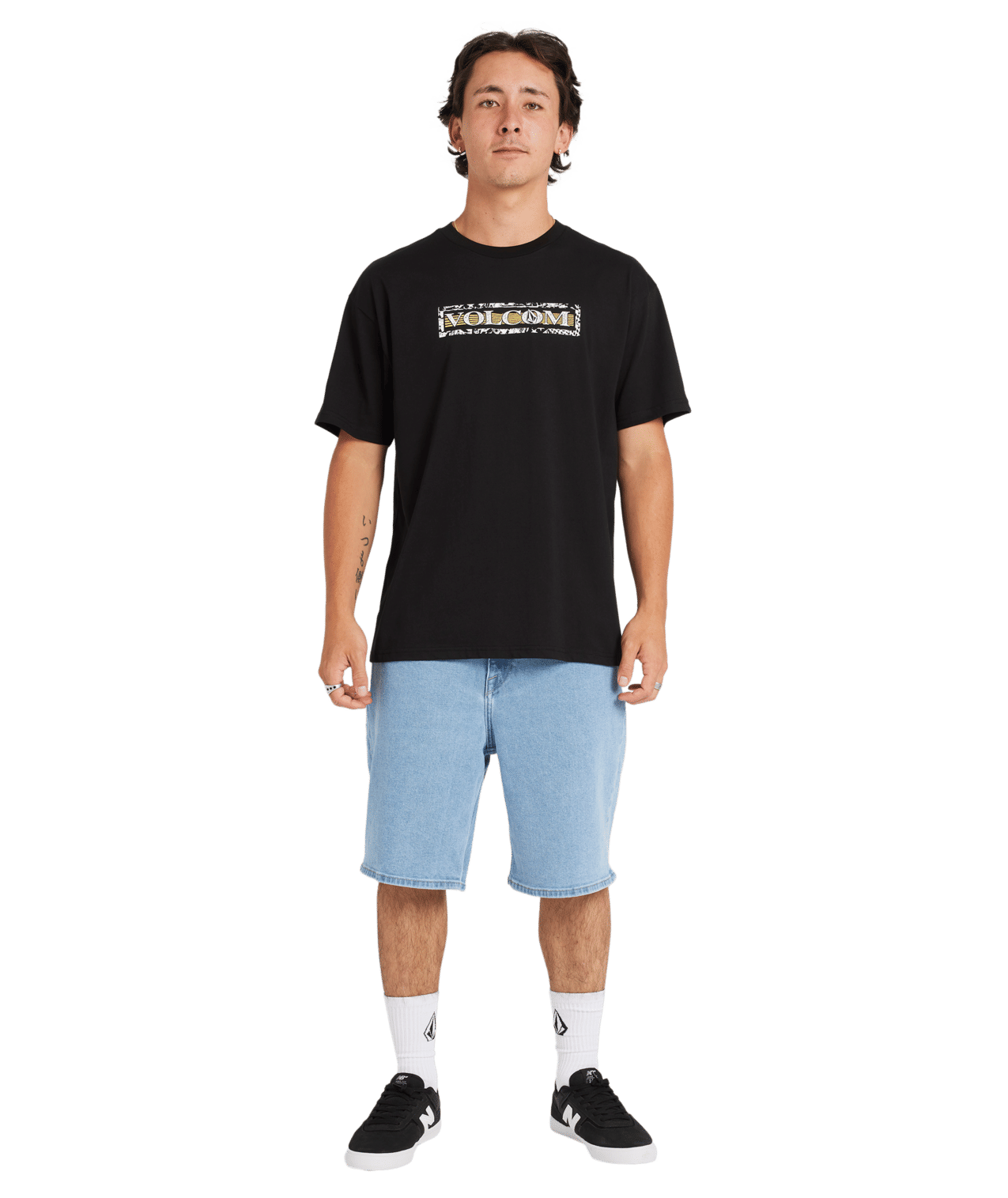 Volcom You Drain SS Tee - Black - Star Surf + Skate