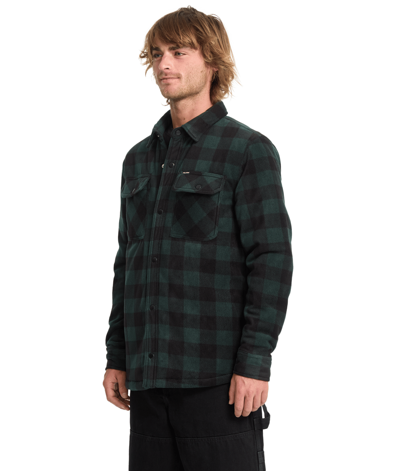 Volcom Bowered LS Fleece - Scarab