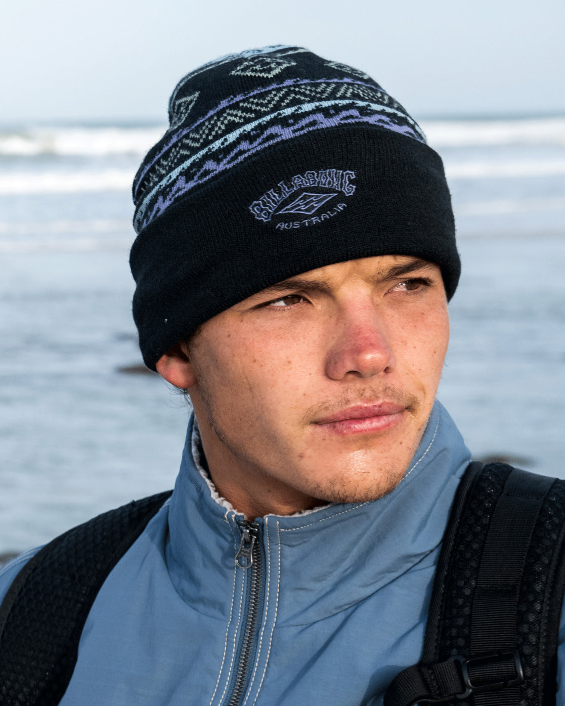 Billabong Adiv Reissue Beanie - Black - Star Surf + Skate