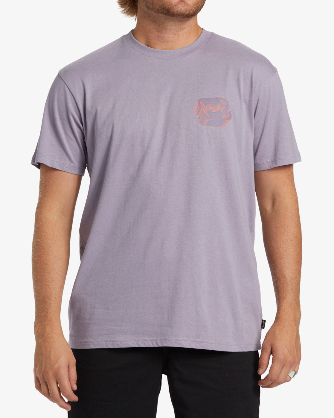 Billabong Crayon Wave SS Tee - Purple Ash - Star Surf + Skate