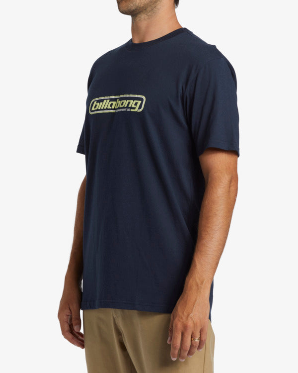 Billabong Nuclear SS Tee - Navy - Star Surf + Skate