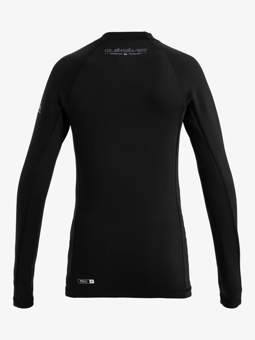 Quiksilver Everyday Heat LS Youth - Black - Star Surf + Skate