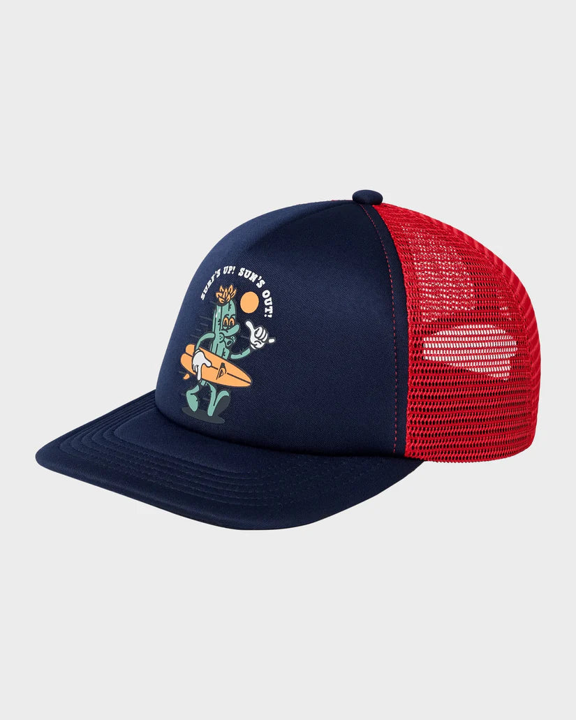 Quiksilver Slab Bruiser Boy Hat - Dark Navy - Star Surf + Skate