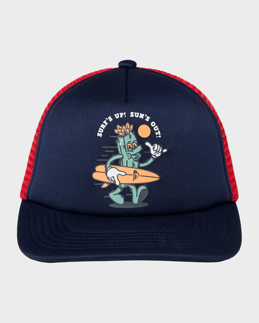 Quiksilver Slab Bruiser Boy Hat - Dark Navy - Star Surf + Skate