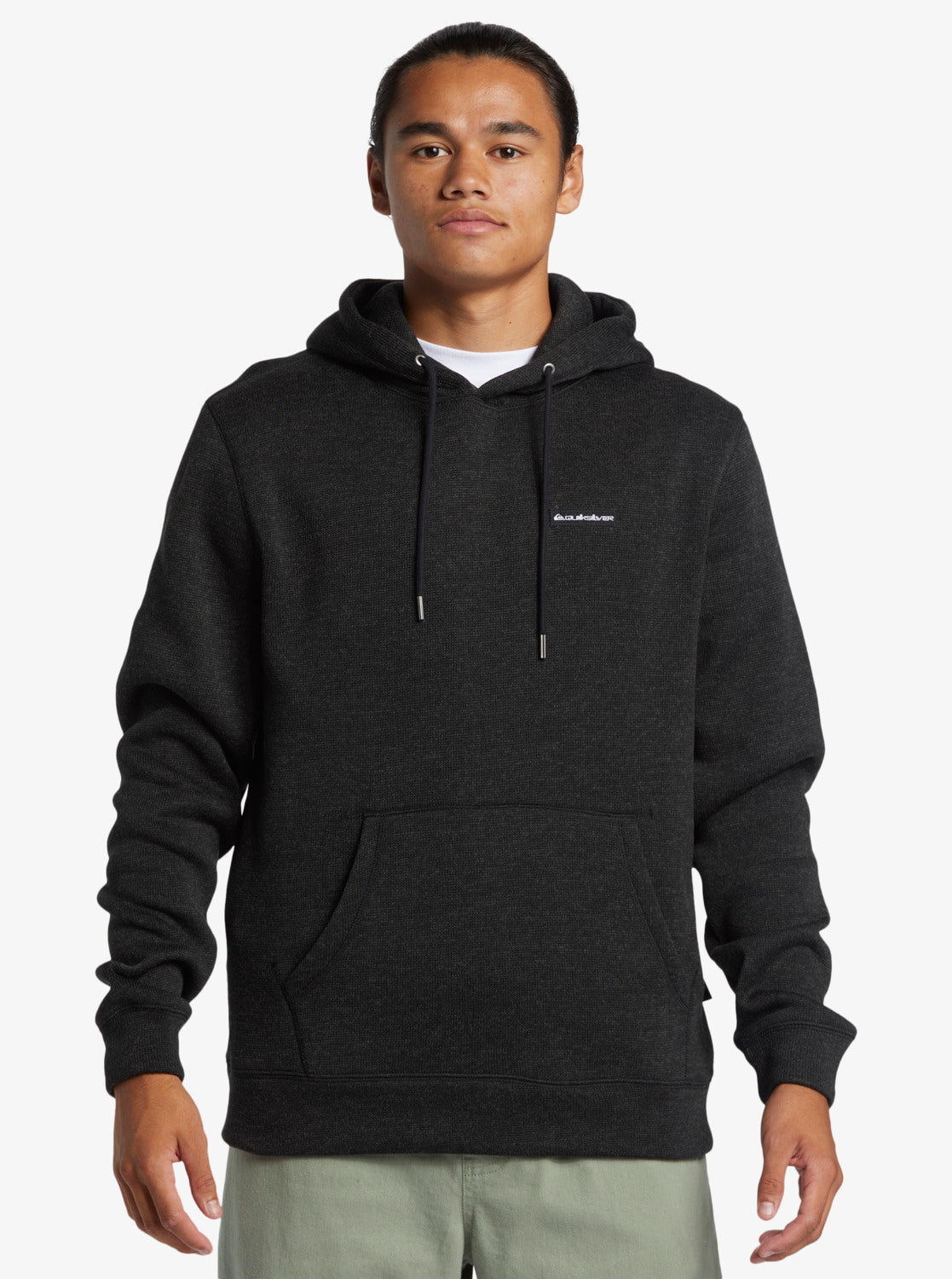 Quiksilver Keller Hood - Black Heather - Star Surf + Skate