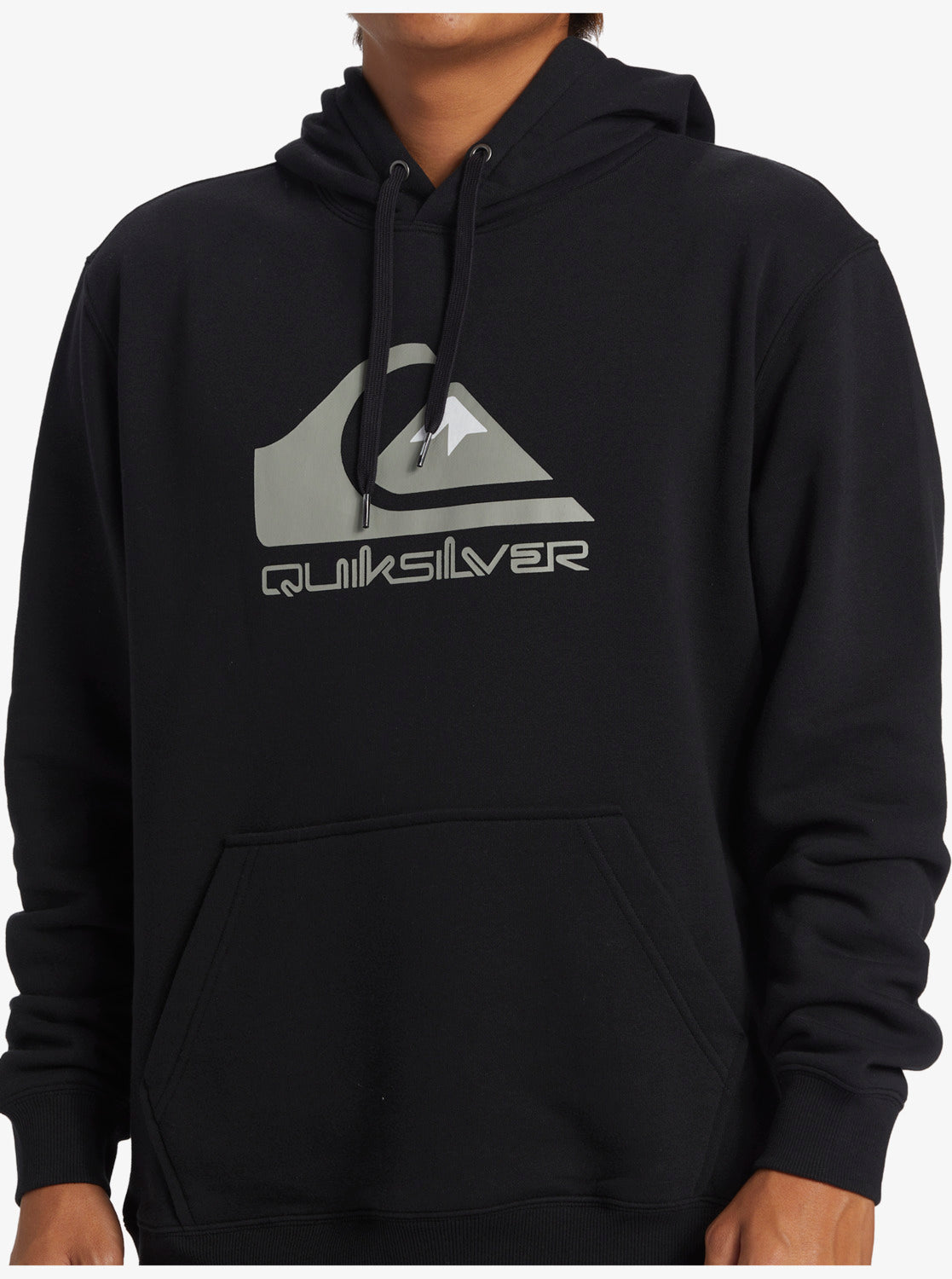 Quiksilver Big Logo Hoodie - Black - Star Surf + Skate