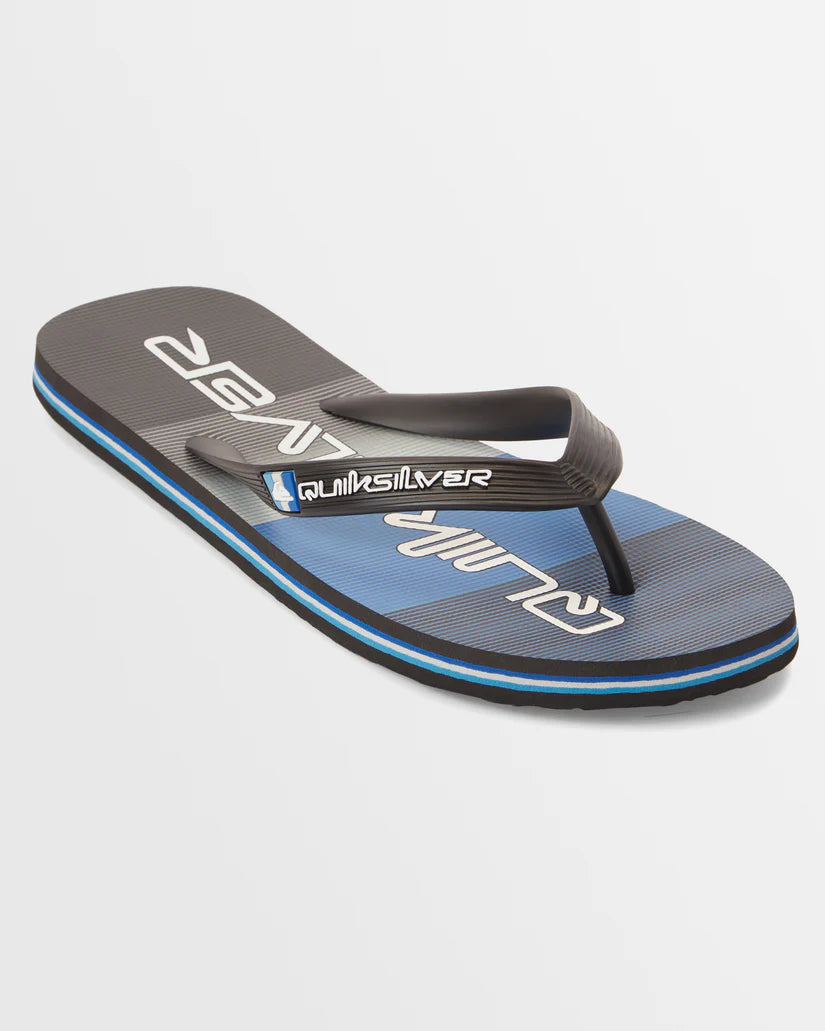 Quiksilver Molokai Word Thong - Black 5 - Star Surf + Skate