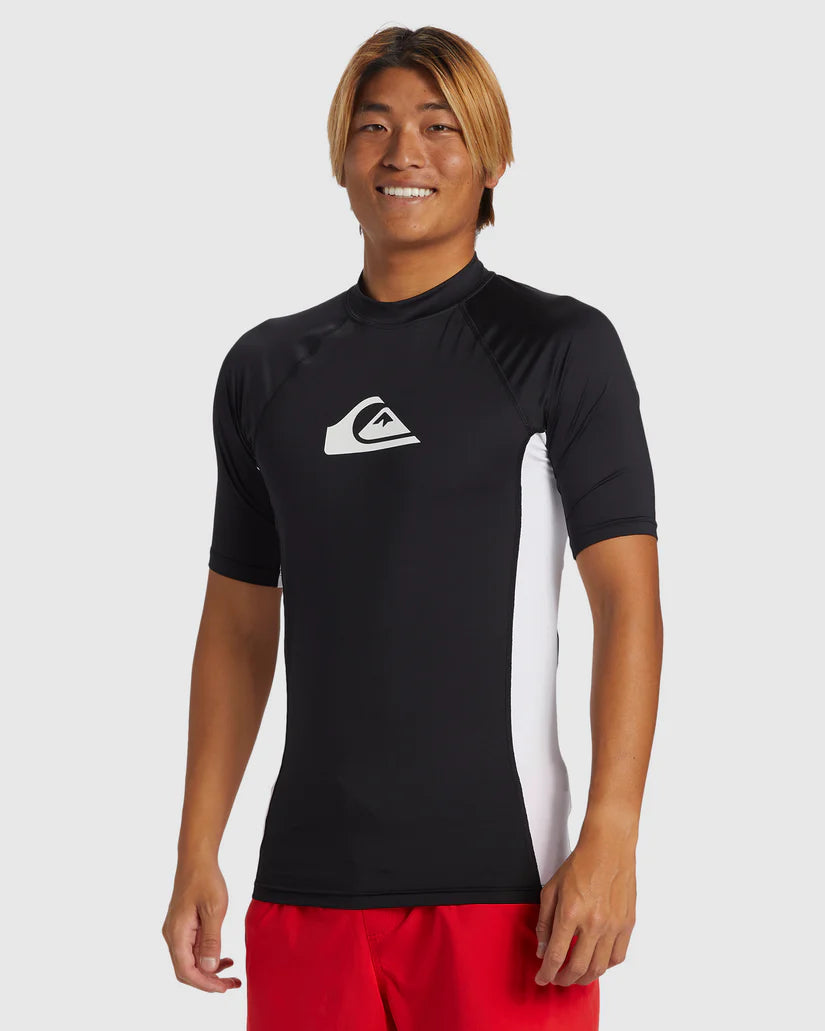 Quiksilver Everyday UPF50 Comp SS - Black - Star Surf + Skate