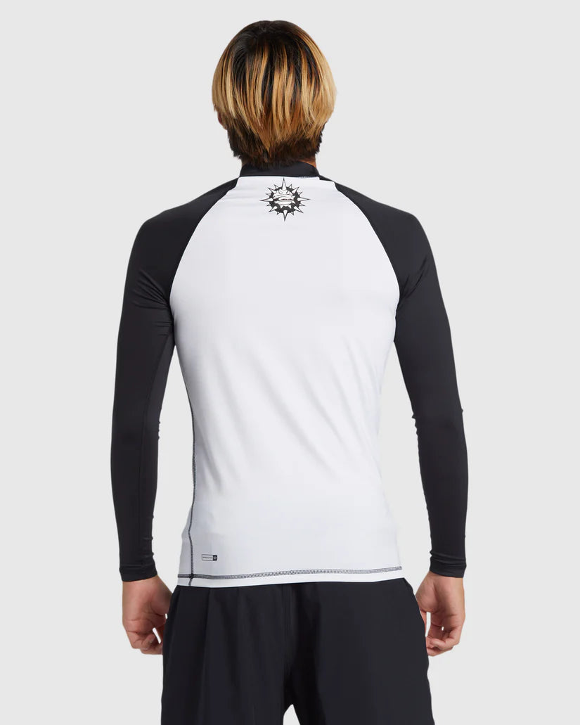 Quiksilver Mercury UPF50 LS - White - Star Surf + Skate