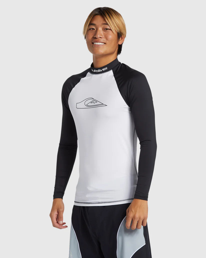 Quiksilver Mercury UPF50 LS - White - Star Surf + Skate