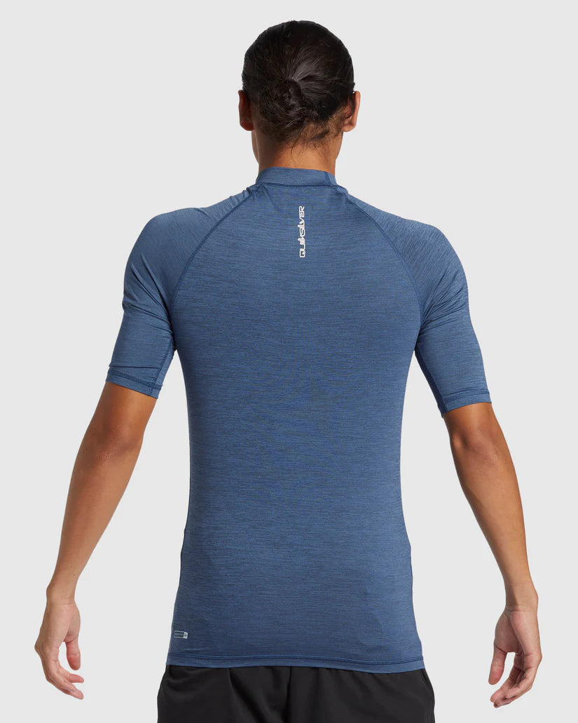 Quiksilver Everyday UPF50 SS - Vintage Indigo Heather - Star Surf + Skate