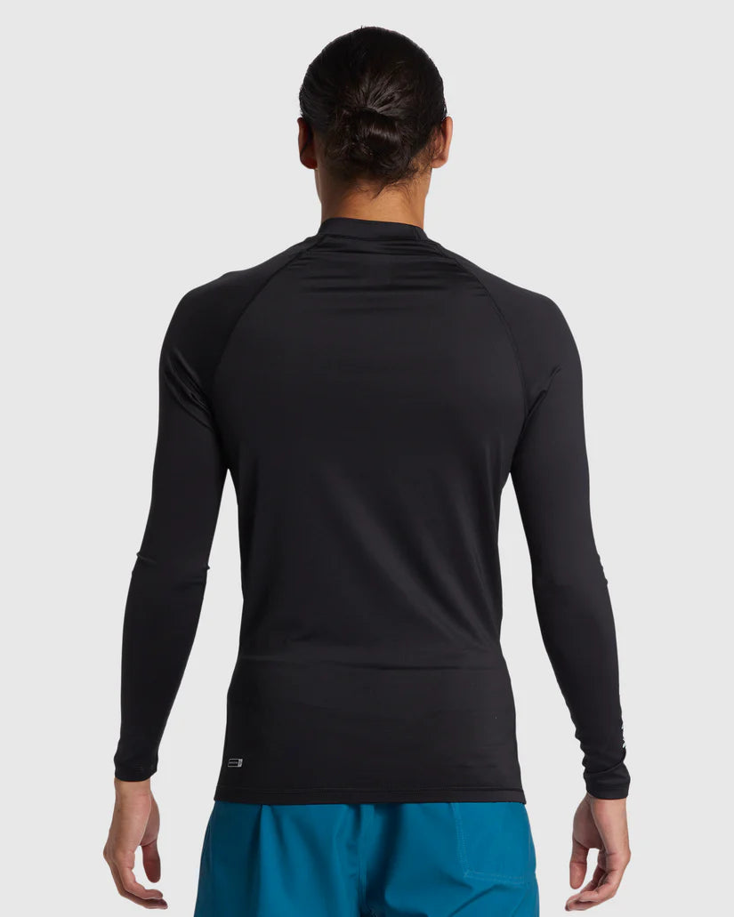 Quiksilver Everyday UPF50 LS - Black - Star Surf + Skate