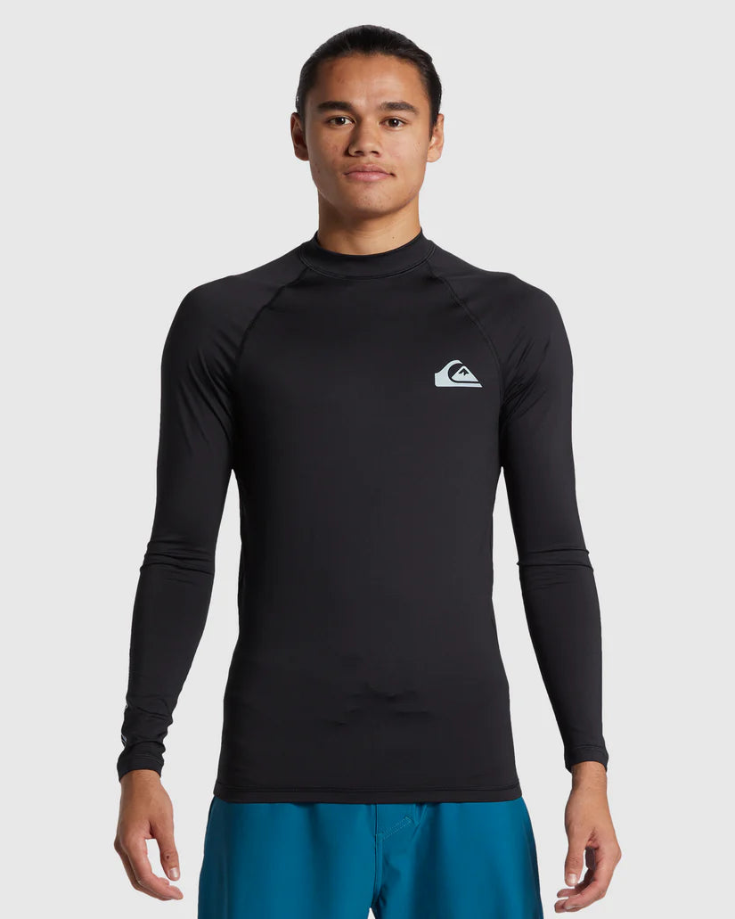 Quiksilver Everyday UPF50 LS - Black - Star Surf + Skate
