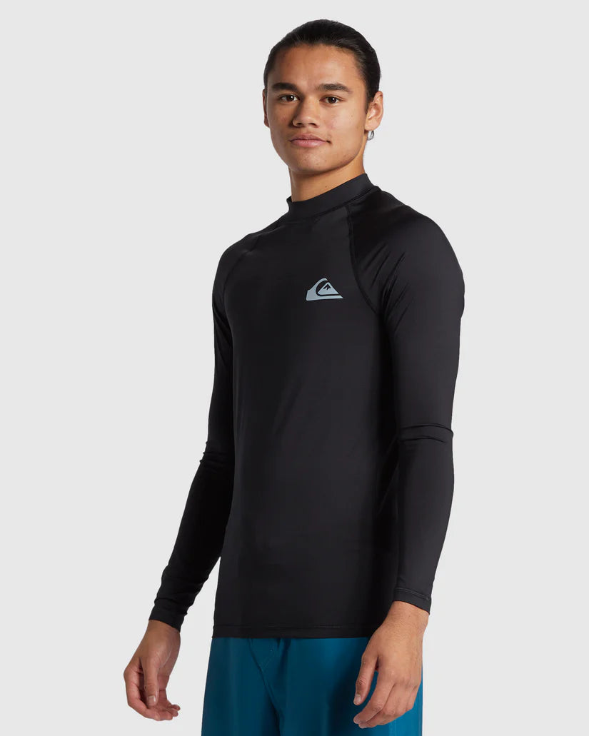 Quiksilver Everyday UPF50 LS - Black - Star Surf + Skate