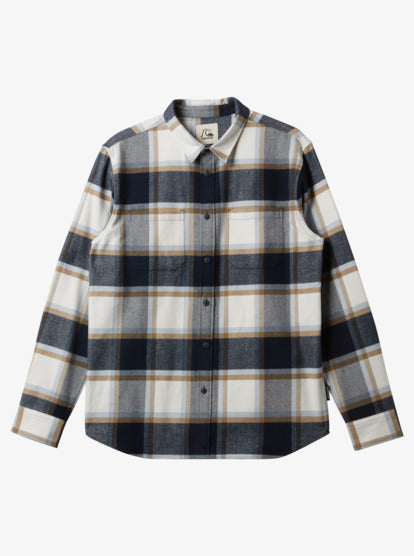 Quiksilver DNA Flannel - Dark Navy - Star Surf + Skate
