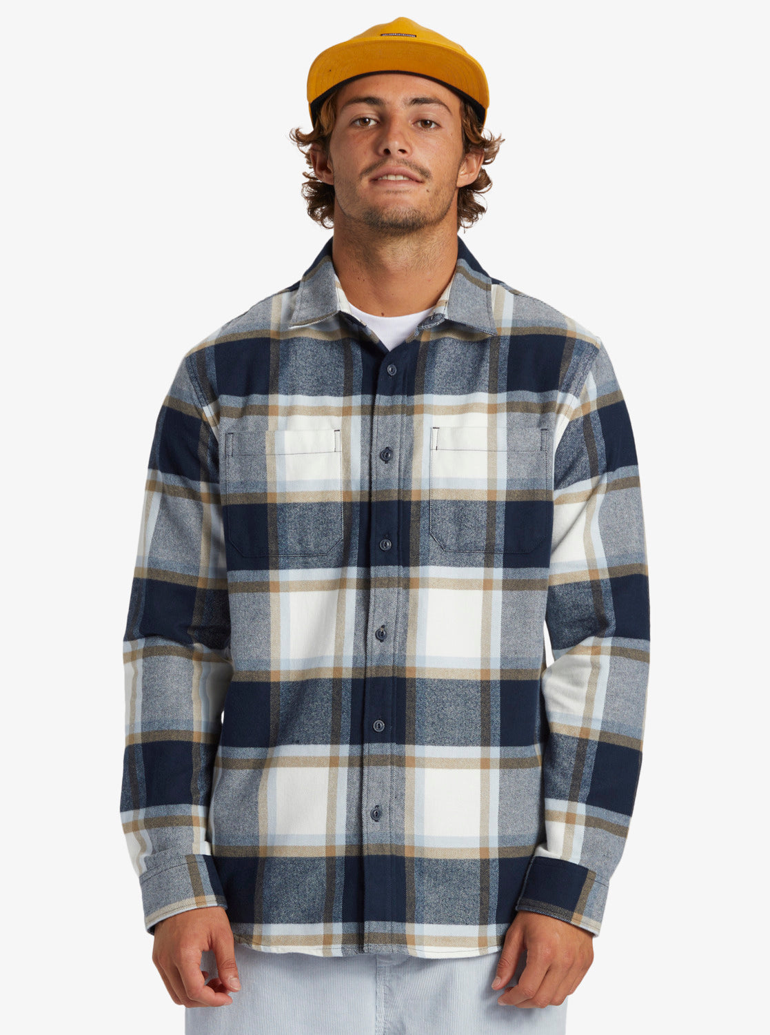 Quiksilver DNA Flannel - Dark Navy - Star Surf + Skate