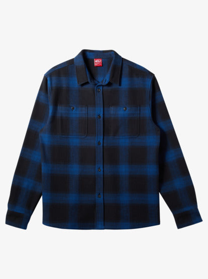 Quiksilver Saturn Shadow Plaid - Monacoblue Saturn Shadow Plaid - Star Surf + Skate