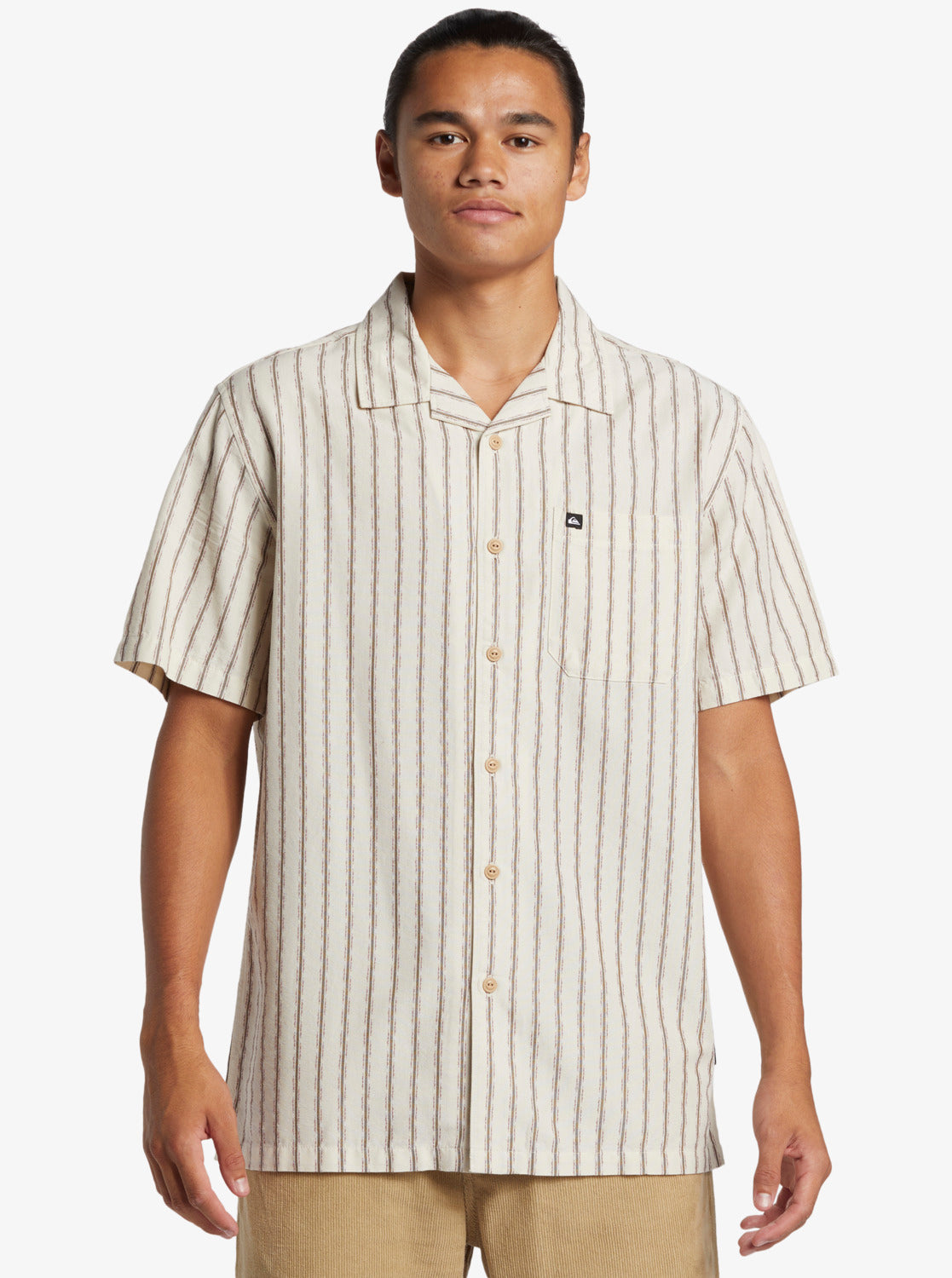 Quiksilver Casa Casual SS Tee - Fog Casa SS - Star Surf + Skate