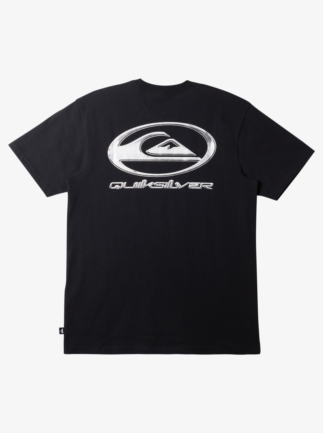 Quiksilver Chrome Logo SS - Black - Star Surf + Skate