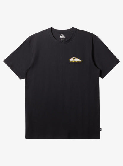 Quiksilver Step Up Mor SS Tee - Black - Star Surf + Skate
