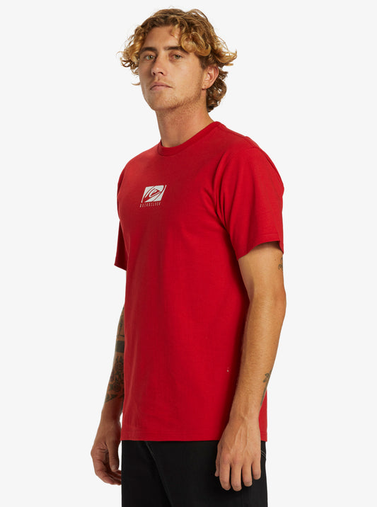 Quiksilver Cropped SS Tee- Salsa - Star Surf + Skate